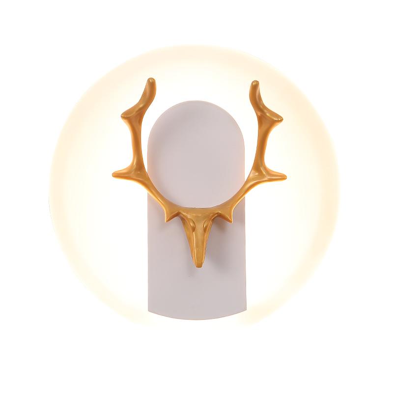 Modern LED Wall Lamp Foyer Corridor Bedroom Beside Lamp Iron+Acrylic Materials New Sconce Hotel Room Decoration Wall Light