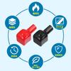 ARISELIFT Battery Terminal Insulation Cover Battery Terminal Terminal Cover Battery