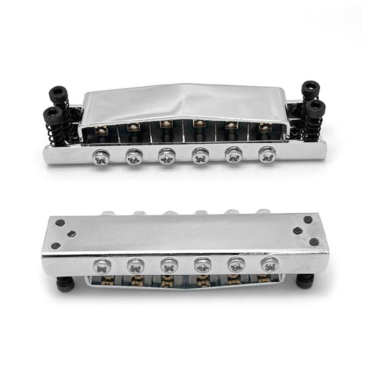 Easy To Install Tune O Matic Bridge Durability Guitar Replacement Part For Quick Upgrade And Better Control