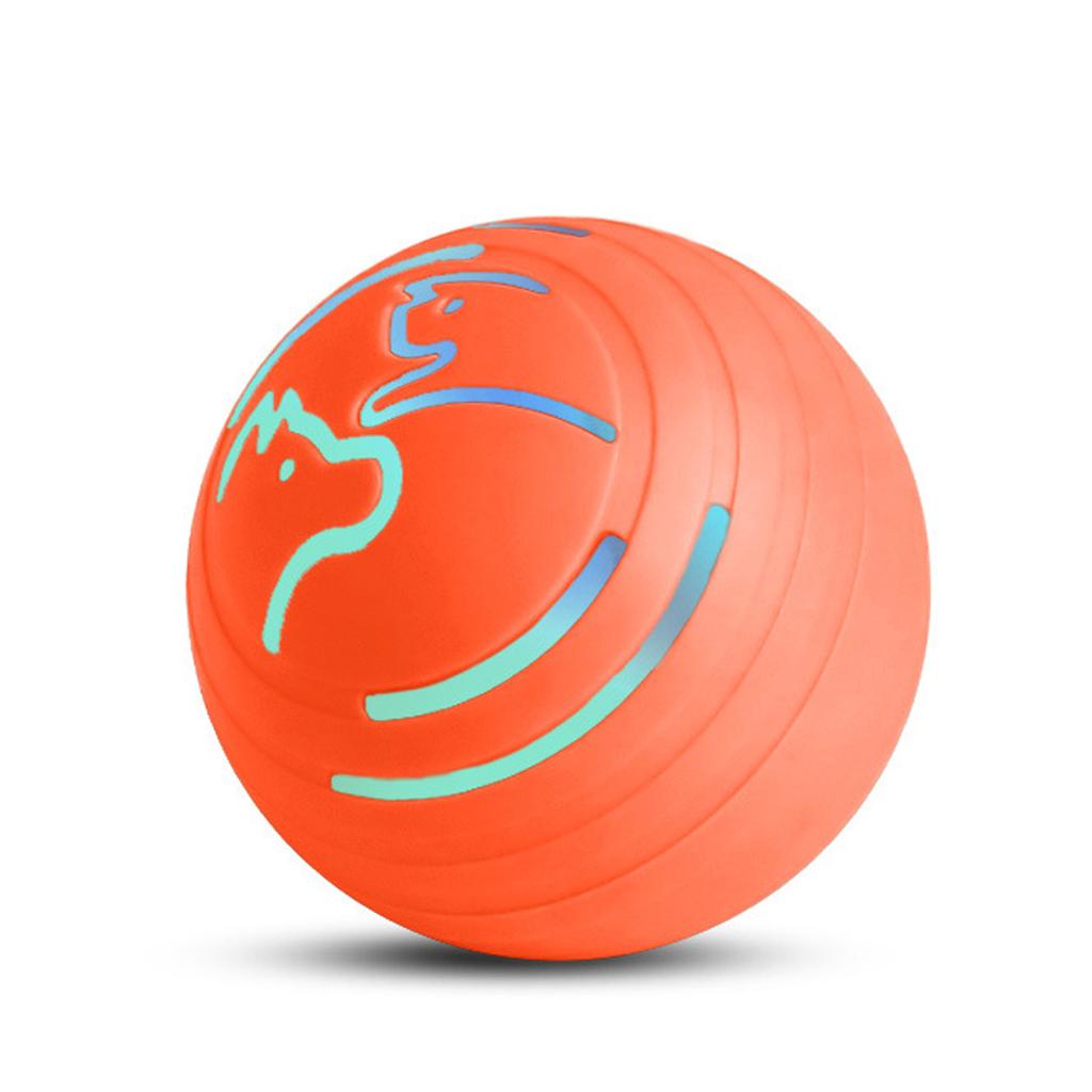 Interaktiver vibrierender Hunde-Ball mit buntem Licht 4 Arbeitsmodi Bewegt sich selbstständig, um Hunde zu beschäftigen