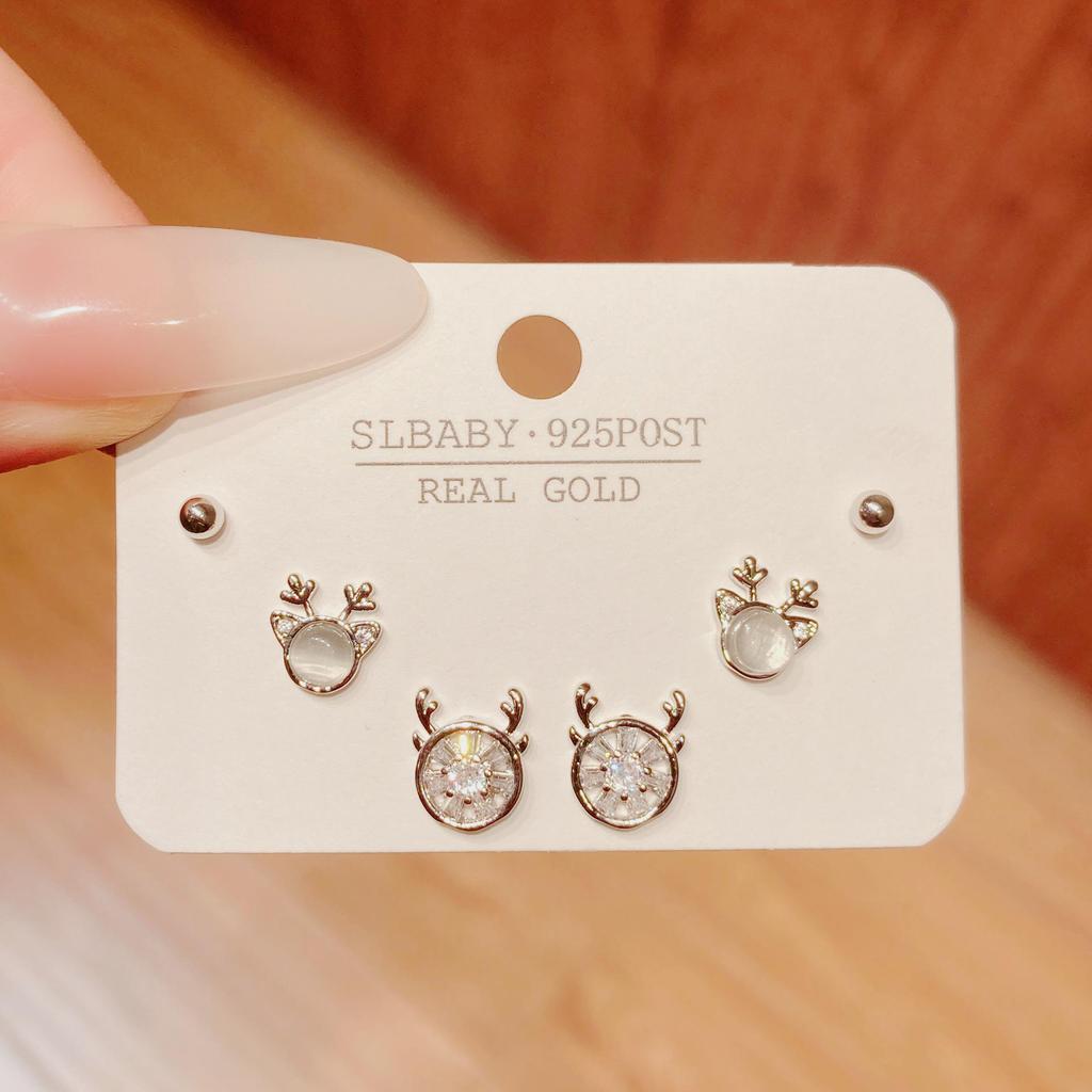 Allergic Returns New Year Earrings: Women's Elegant Gold-Plated, Eco-Friendly High-End Earrings.