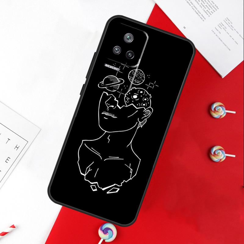 Aesthetic Space Stars Planet Cover For Xiaomi 11T 12T 13T 14T Pro 13 14 15 Ultra POCO X7 Pro X3 X5 X6 F5 F6 M6 Pro Case