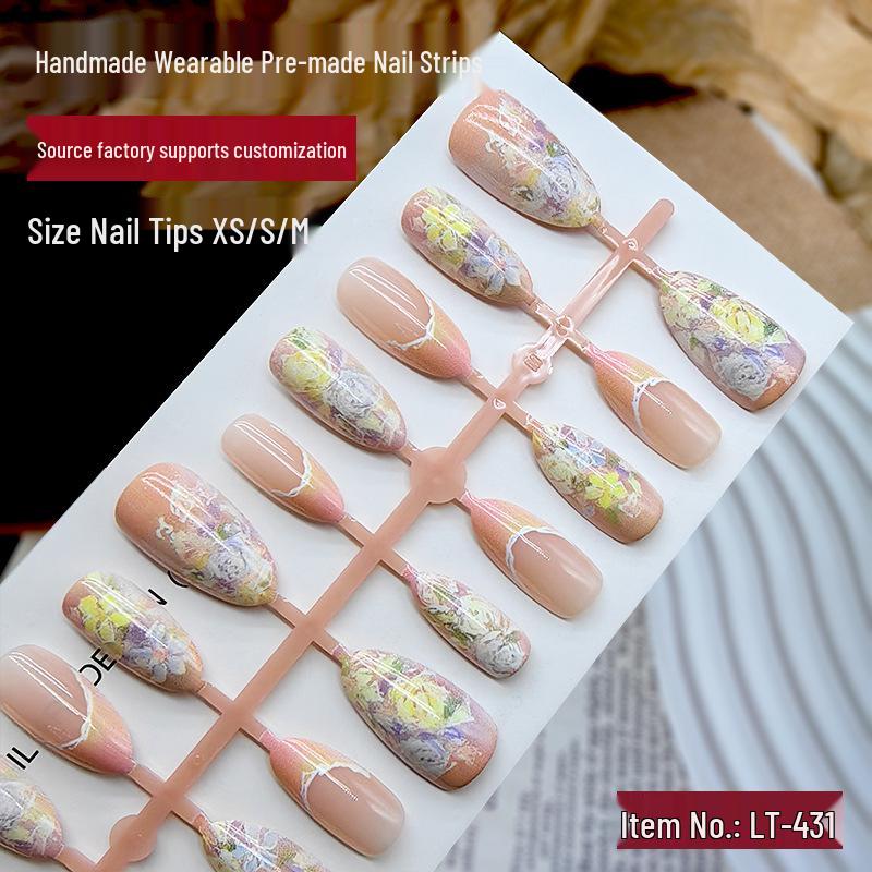 Cat Eye Manicure: 30 Hand-Painted Luxury Nail Strips