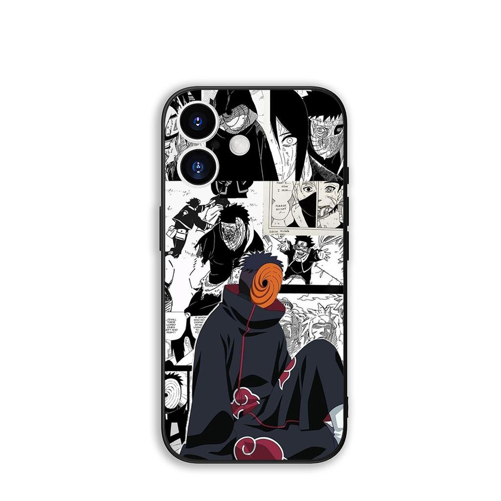 For Samsung Galaxy A25 A37 A57 A12 A14 A50 A51 A70 A71 A72 A04 M15 Note 20 9 8 10 Case Tobi Itachi Uchiha Sasuke Narutos Obito