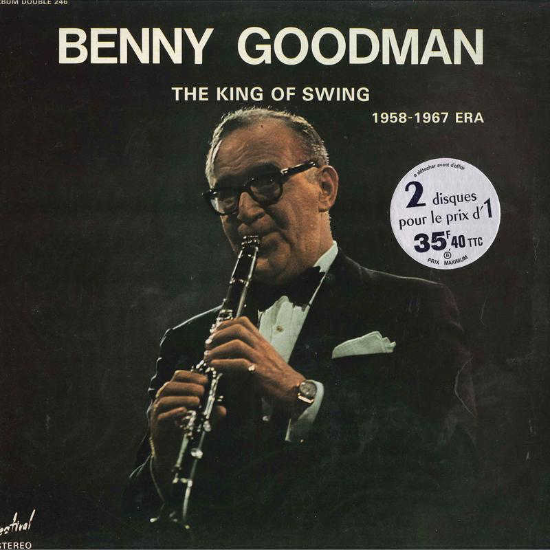 

LP Record BENNY GOODMAN King Of Swing 19581967 Era ALBUM246 DISQUES FESTIVA France Jazz Used
