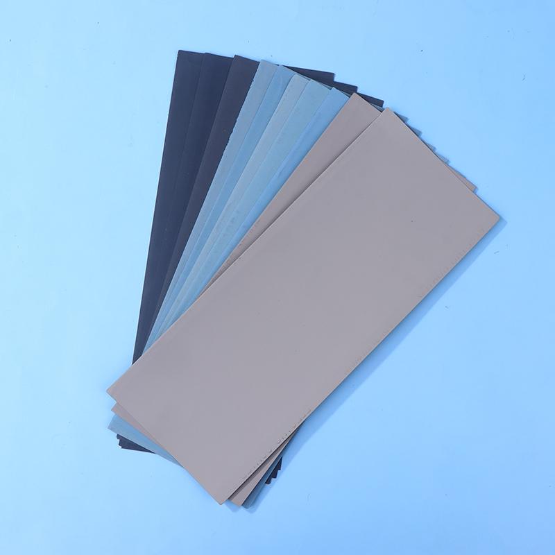 5/6/8/10/18/24Pcs Sandpaper 2000 2500 3000 5000 7000 Mixed Grits Sand Paper Water/Dry Sanding Paper Abrasive Tool