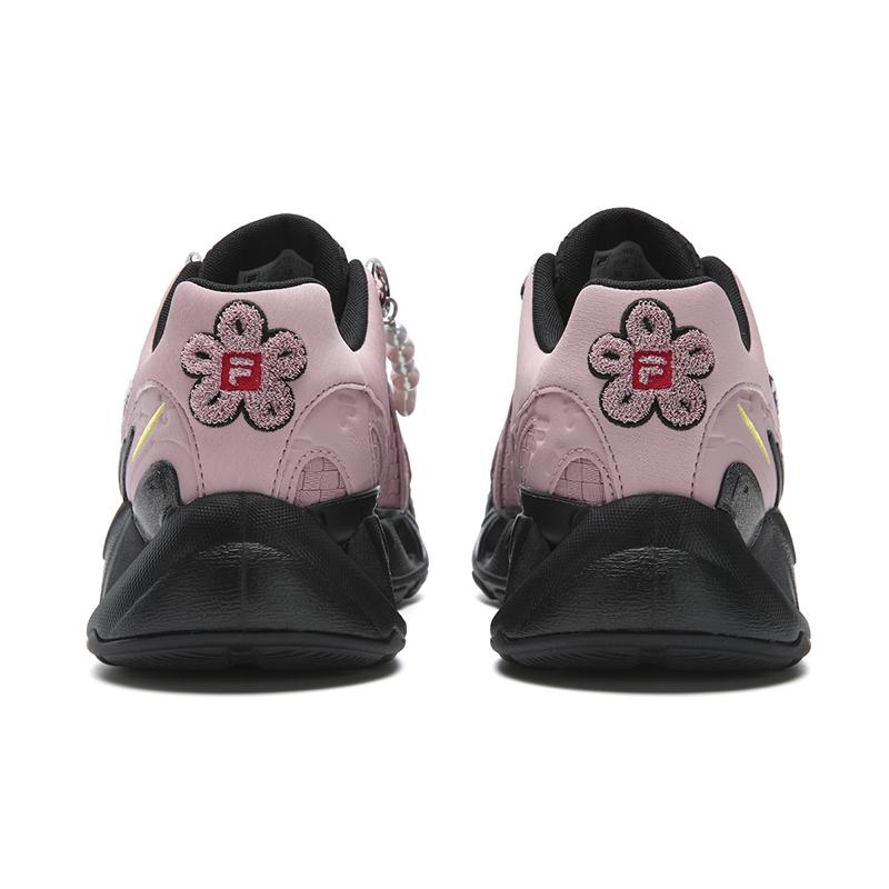 FILA VETTA Textile, Synthetic Leather Abrasion Resistant, Breathable, Lightweight Low top Chunky Sneakers Women's F12W613111FAB