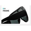 New Oversized Frame Sunglasses Stylish Premium UV Protection Shades Men's & Women's Fashion Classic Vacation Travel Sunglasses
