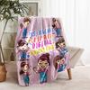 1pc Coperta Franco Ms. Design Stampa Rachel Educational Adventures, Coperta Leggera per Divano, Letto - Morbida e Calda, Regalo per Tutte le Stagioni come Natale,
