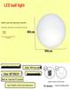 Solar LED Round Ball Light with Remote Control - Outdoor Waterproof Lawn & Street Light for Courtyard, Villa, Yard, Post Top.