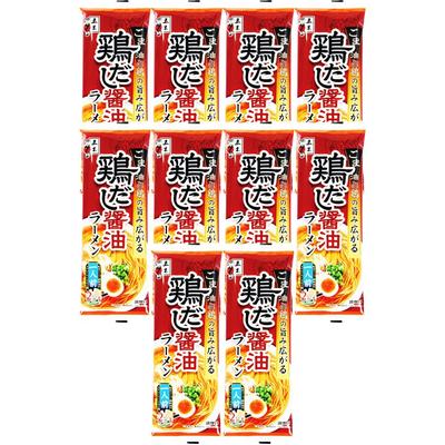 Itsuki Foods Chicken Broth Soy Sauce 82g X 10 Packs Ramen,