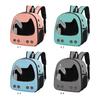 Pet Carrier Backpack Breathable Pet Cat Carrier Backpack Portable Large Capacity Fashion Oxford Cloth Pet Carrying Front Bag