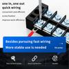 1Pcs Dual Row Barrier Screw Terminal Block Wire Connector 15A 600V For Tb Series 3 4 5 6 8 10 12 15 Positions Ways