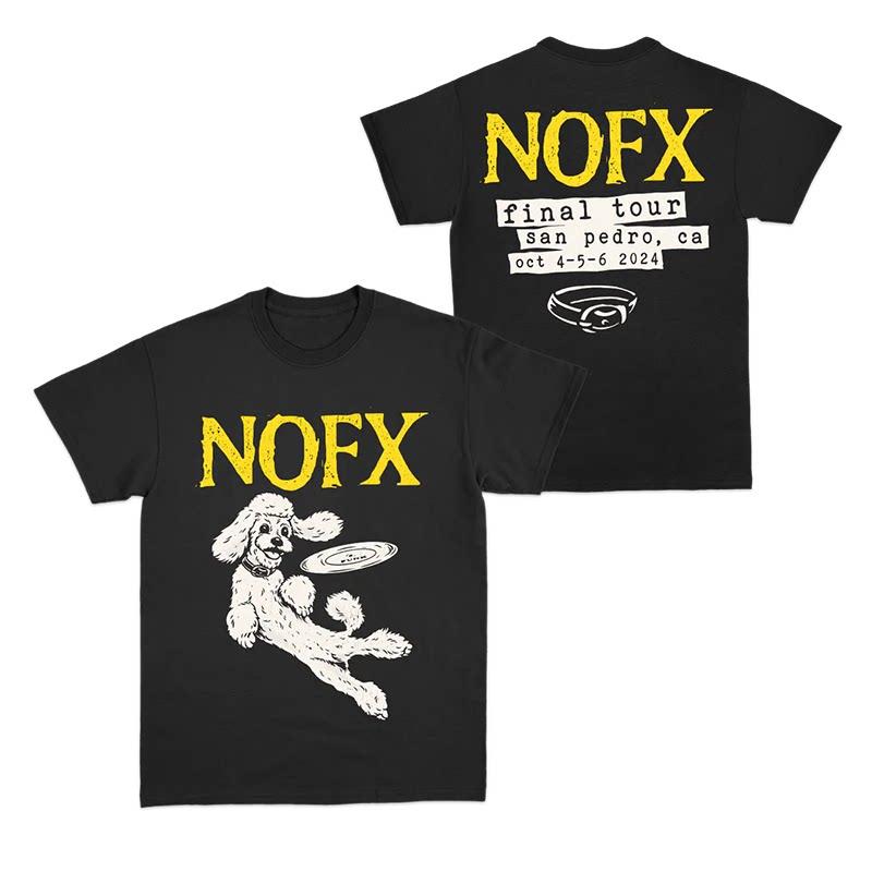 NOFX Punk Band Album Rock Shark Casual Tshirt Mens and Womens Luxury Band Brand