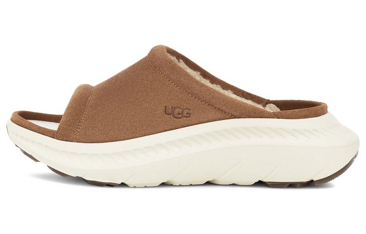 UGG CA805 V2 Резиновая подошва Устойчивые к истиранию Шлепанцы Мужские Коричневые 1127631-CHE 42