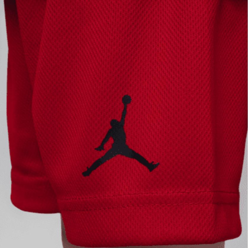 Jordan Casual Sports Suit Printed Fashion Sleeveless Kids suits Black Fitness-Red HF2254-011