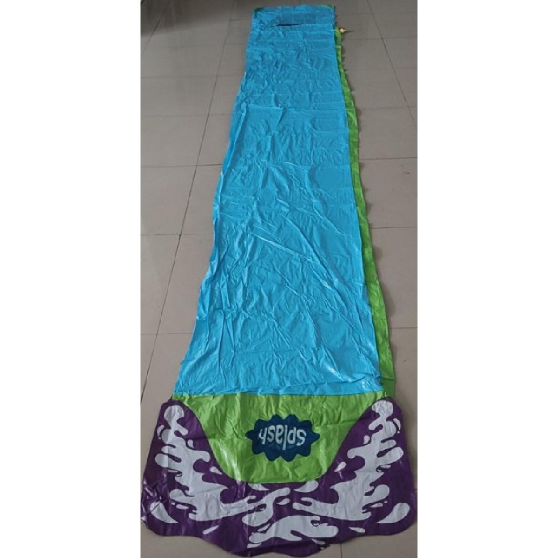 

Одиночная надувная водная горка из ПВХ, детский бассейн, летний парк, задний двор, веселые игры на открытом воздухе, водная горка, водная горка single person