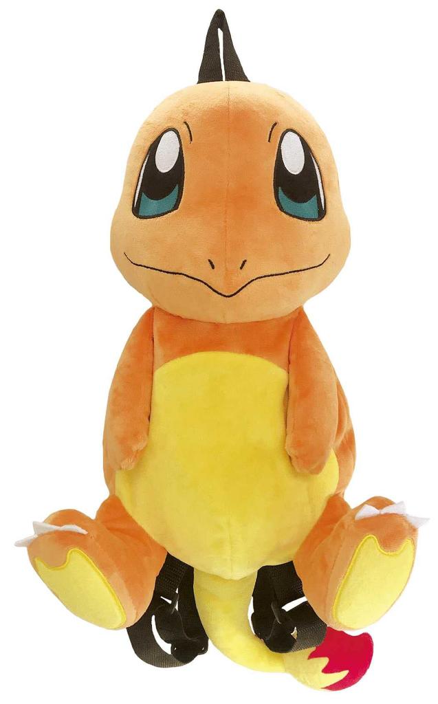 POCKET MONSTERS Plyšový batoh Charmander 24 x 25 x PS-0007CM Přibl.. 44,5 cm