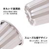 CHEFMADE Cake Molds, Canelé Molds, Non-Stick Cake Molds, Set of 4, Approx. 6.6cm, Cups 5.3 X 5.0cm
