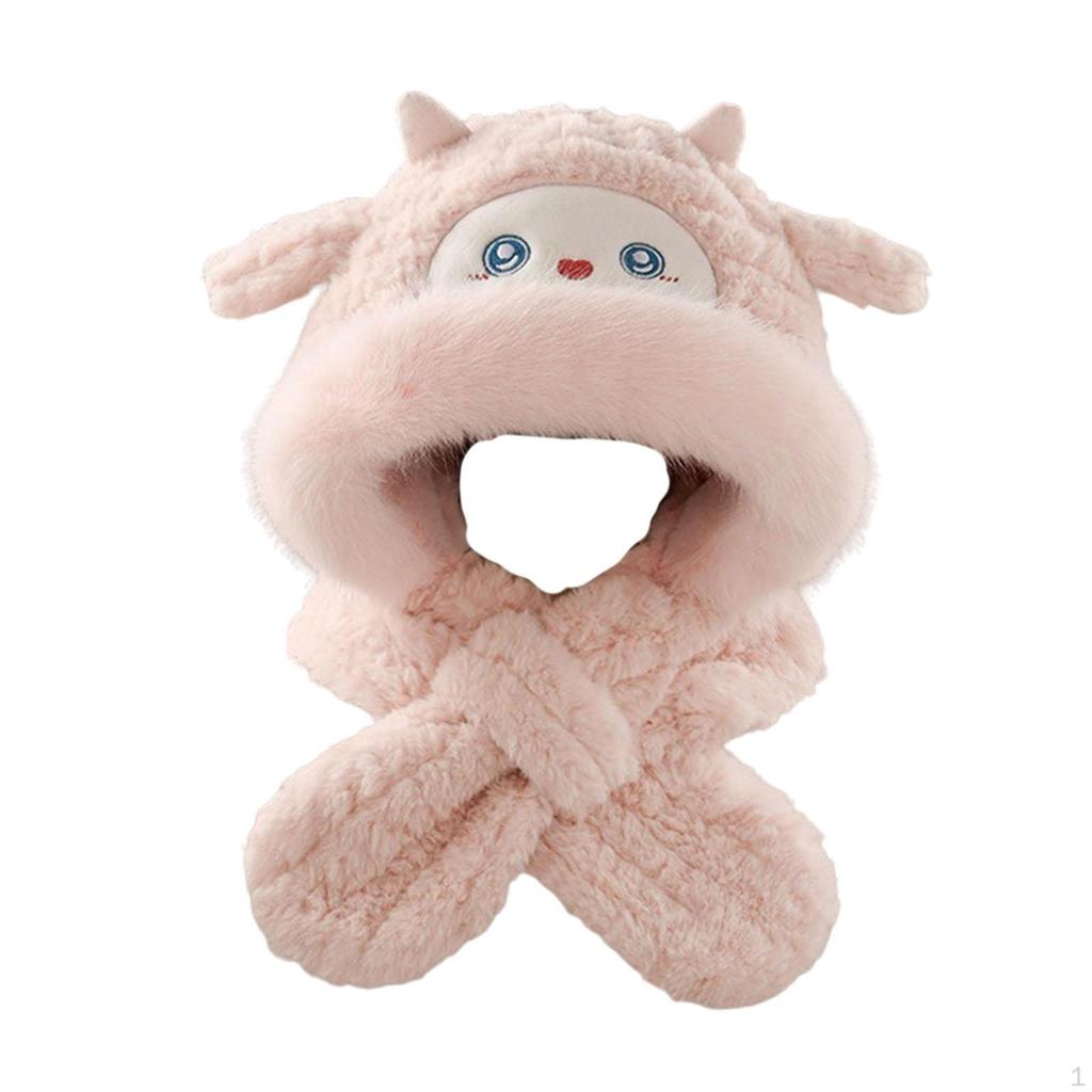Hat Cute Thicken Soft Winter Warm for Cosplay Dress up Festive Outdoor