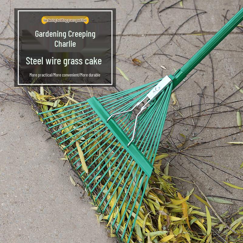 Churong 24-Tooth Garden Leaf Rake