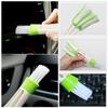   Outlet Cleaning Brush Automotive   Conditioner Brush Double-ended Cleaning Tool Soft Brush Sweeper for Cleaning   Outlet Shutter   Condition