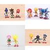 Sonic The Hedgehog Figures Pvc Collectible Ornaments For Kids And Fans
