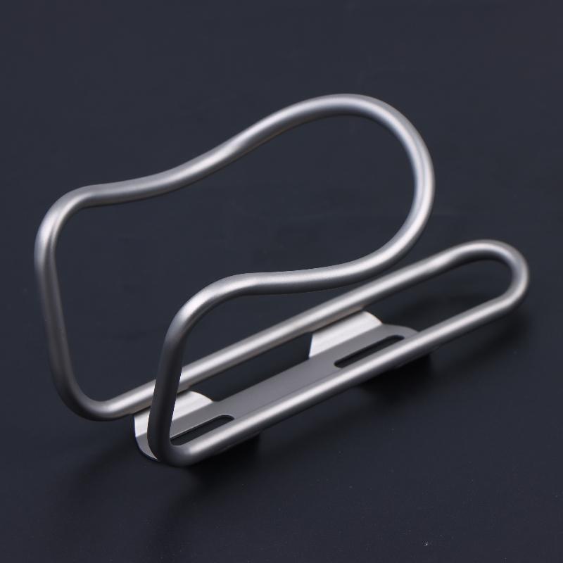 Lightweight Titanium Alloy Bicycle Water Bottle Holder Rustproof Cage Bike Bottle Bracket For Mountain Road Bike Cycling