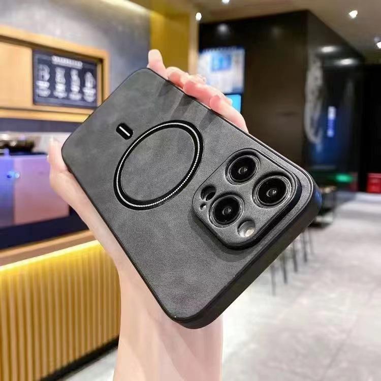 Suitable for Iphone16, Magnetic Phone Case, Skin Feel 14Promax, Apple 15 Protective Case, Anti-drop
