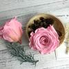  12 Pcs/Box Everlasting Flower Rose Valentines Day Decorations Outdoor Wedding Immortal Preserved Flowers Forever Mother