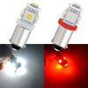 2X CAR Led Festoon Dome Door Lights Ba9s 5Smd 5050 T11 T4W White Red 182 Car Marker Backup Bulb Tail Light Wedge Lamp Waterproof