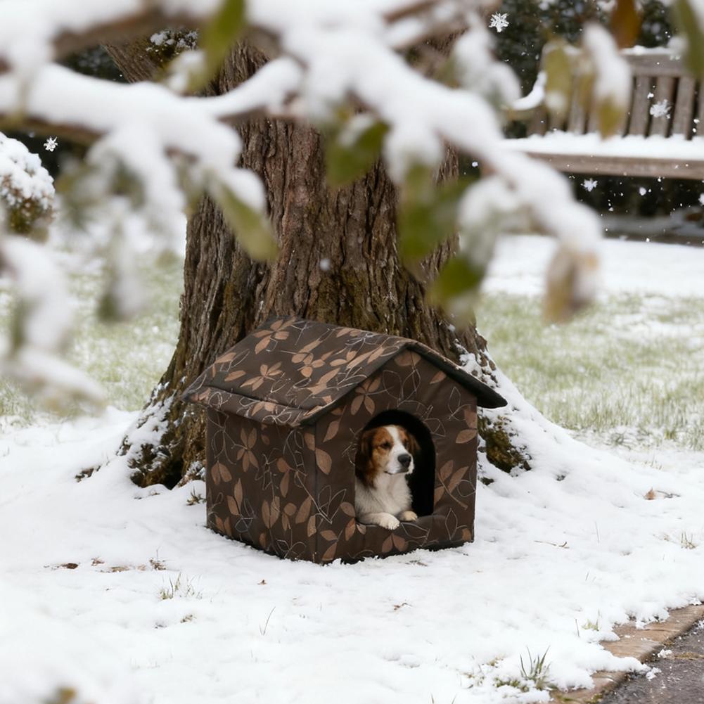 Waterproof Outdoor Pet House Thickened Cat Nest Tent Cabin Pet Bed Tent Cat Kennel Portable Travel Nest Pet Carrier