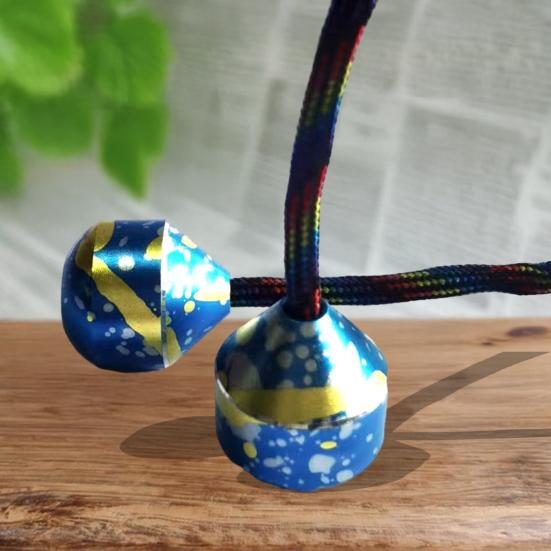 Giocattolo per Dita Allenatore di Destrezza delle Dita Coordinazione Occhio-Mano Compatto Portatile Lega di Alluminio Sollievo dallo Stress Giocattolo Fidget