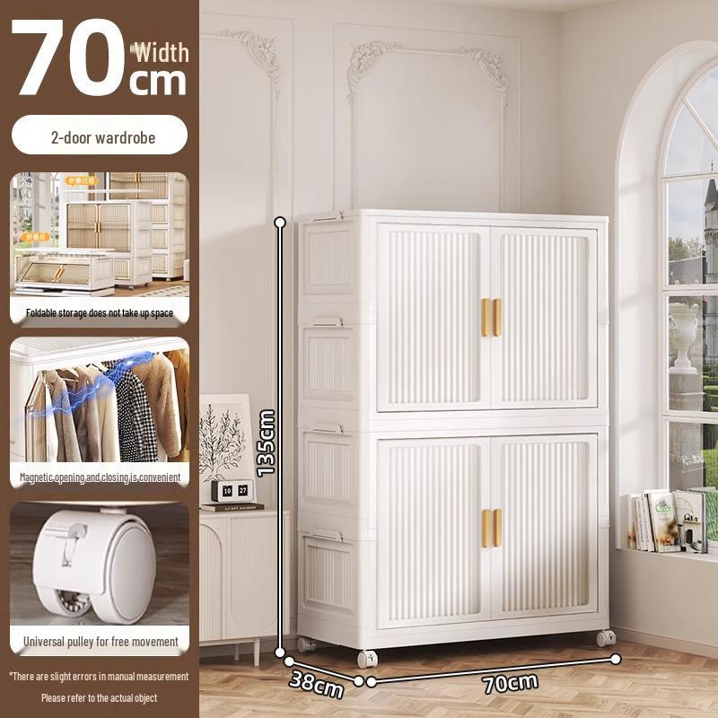 Younai Hängender Kleiderschrank für Kinder: Kleiderschrank für Babykleidung für das Schlafzimmer