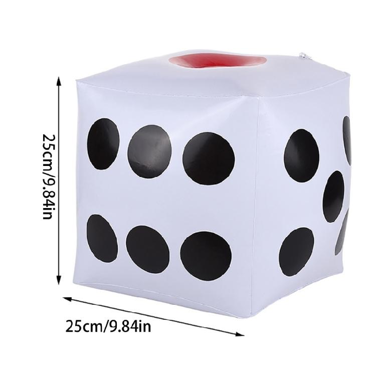 Large Gaming Dices Inflatable Party Dices Toy In/Outdoor Lawn Game Party