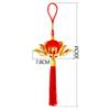 Chinese Style Hanging Lotus Flower Ornament Chinese Traditional Ornament  Housewarming Gift