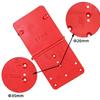 Hinge Hole Drilling Guide 26mm 35mm Hing Installation Jig Door Cabinet Hinge Hole Locator Woodworking Tool Accessory