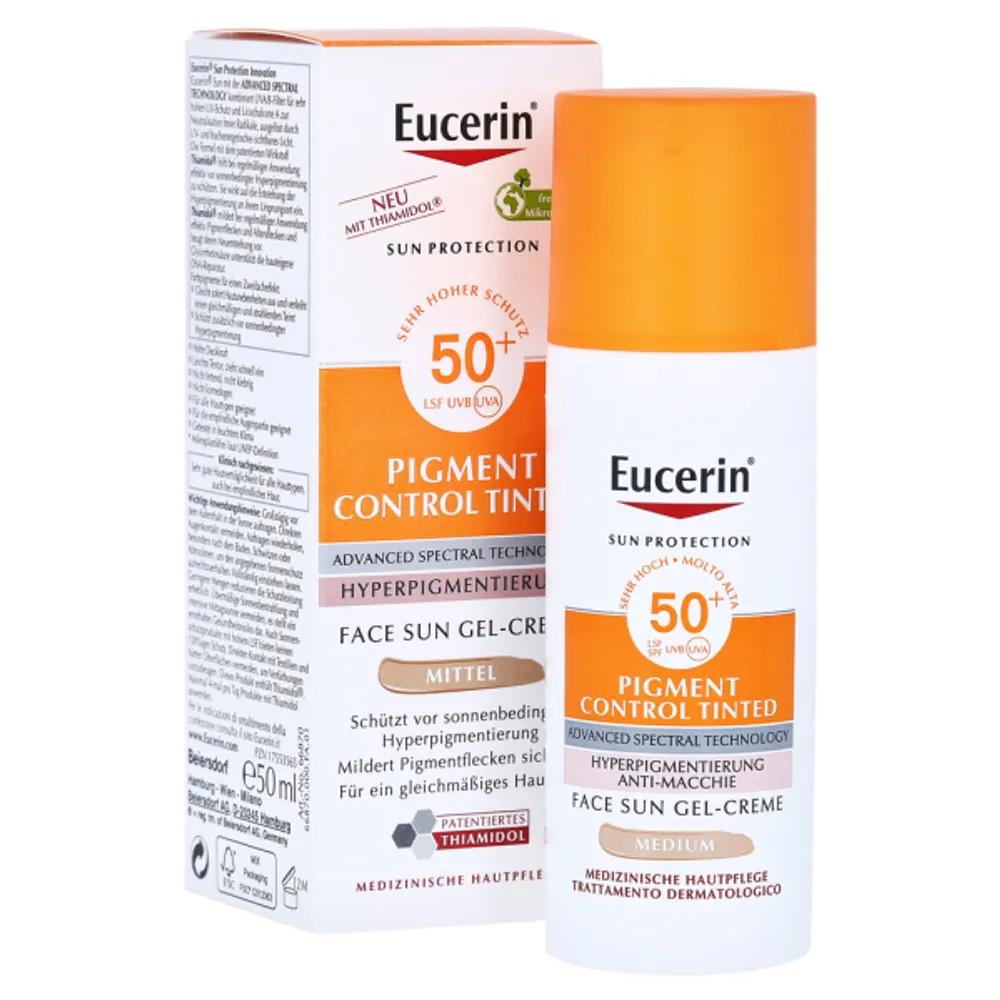Eucerin Sun Fluid Pigment Control Medium SPF50+ 50ml