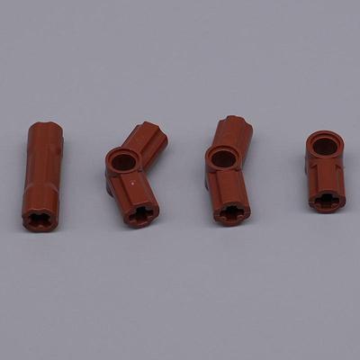 Handmade Small Particle Building Blocks Cross Shaft Connectors