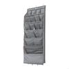 16 Pocket Over The Door Hanging Bag Made Of Durable 600D Fabric For Shoes Clothes And Accessories P9YB