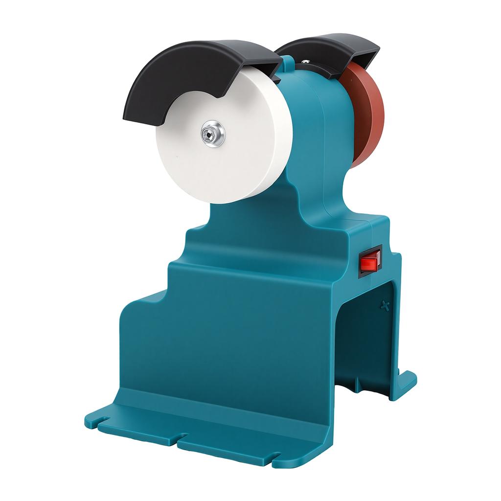 Mini Bench Grinder Fit for BL1830B BL1840B Battery Cordless Electric Sander Machine for Waxing Grinding Polishing