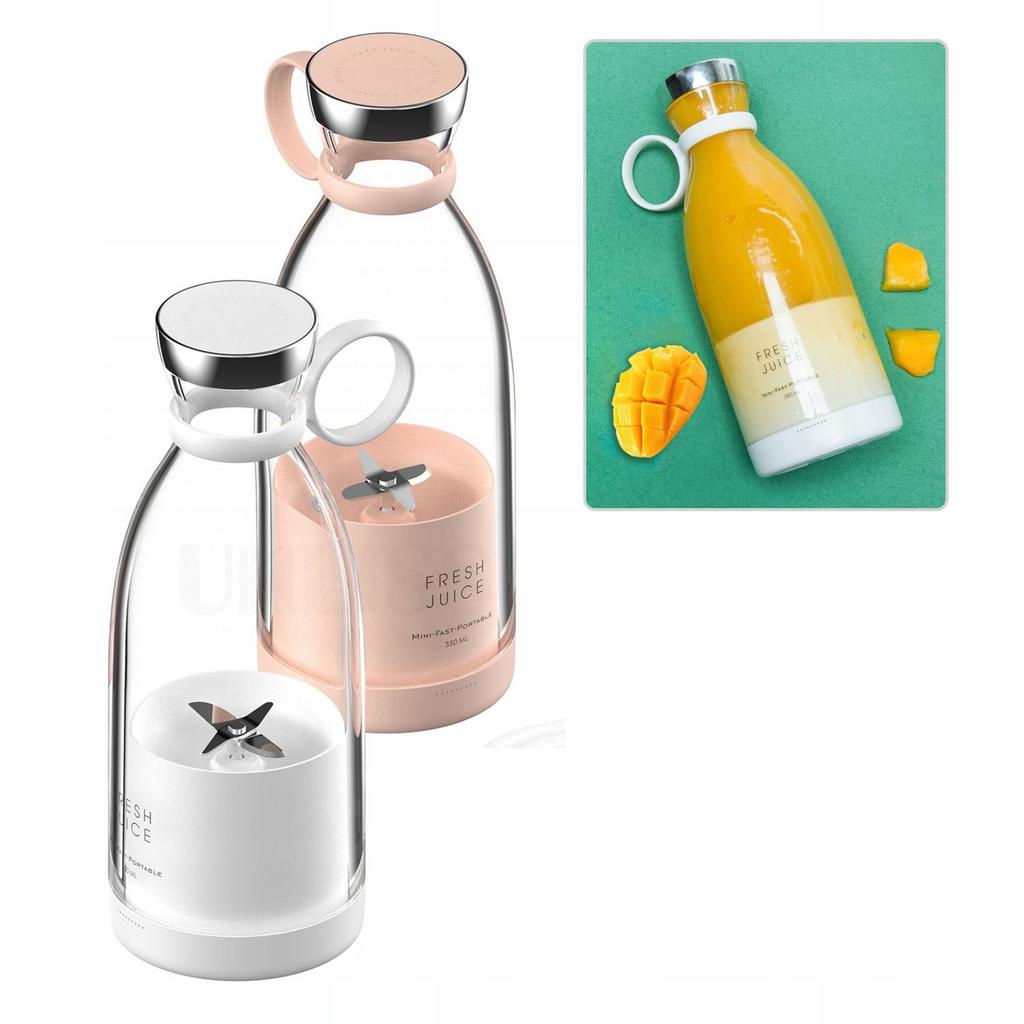 Blender Mikser 380Ml Przenośny Shaker 40W Free Bpa