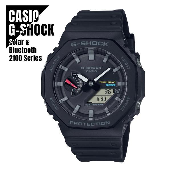 

[Ready to ship] CASIO Casio G-SHOCK Tough Solar Mobile Link Bluetooth GA-B2100-1A Watch Men s