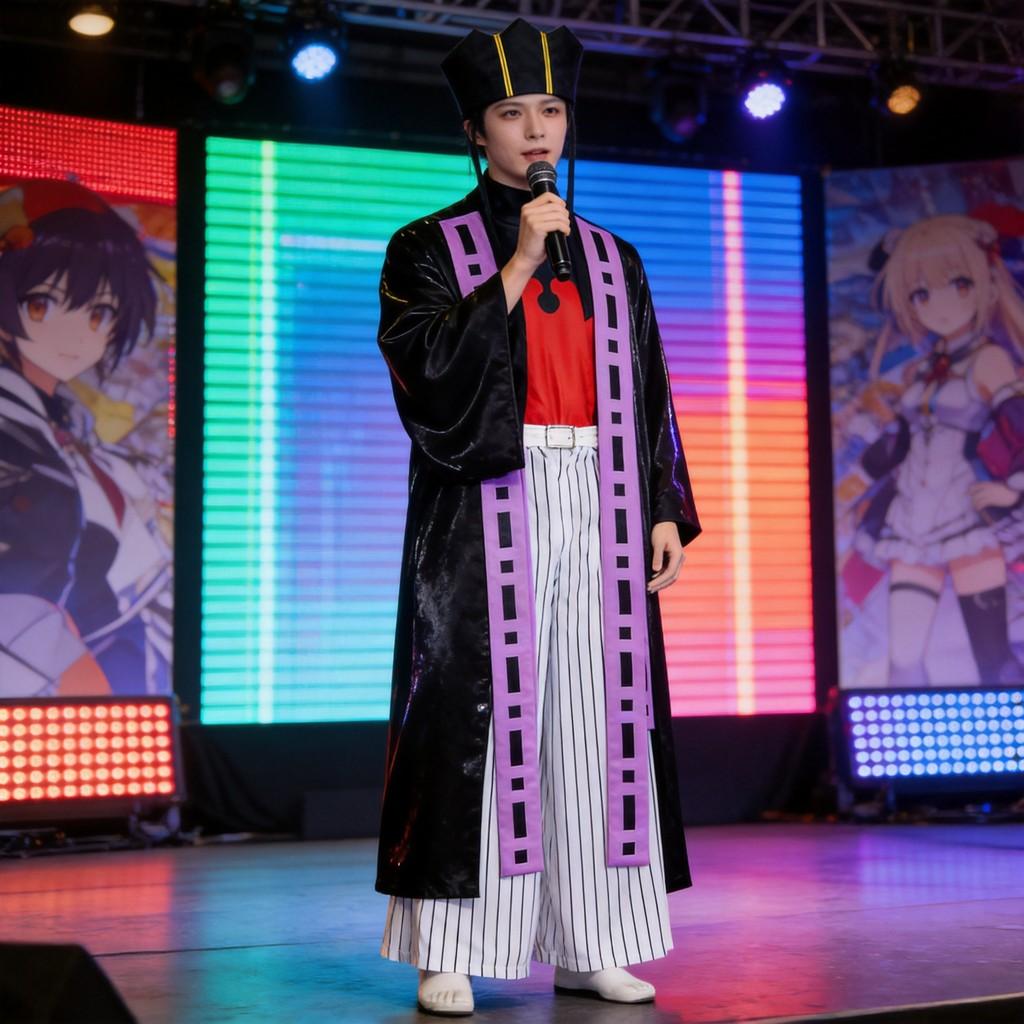 Demon Slayer Douma Zwölf Dämonen Cosplay Outfit Aus Polyester Für Anime-Conventions Und Events