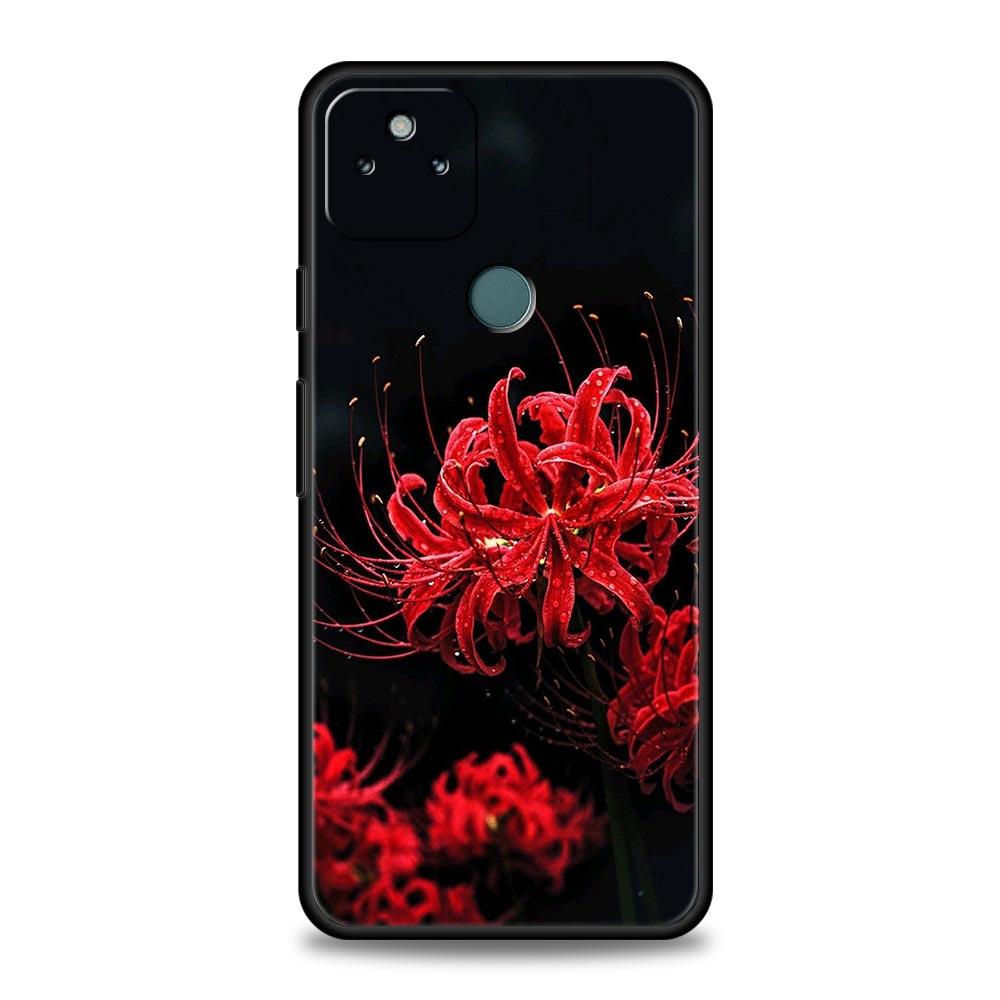 

Phone Case Cover for Google Pixel 10 9 8 7 6 7A 6A Pro Shockproof Soft TPU 10 9 Pro XL Shell Capas Fundas Lycoris Radiata Coque Pixel 10