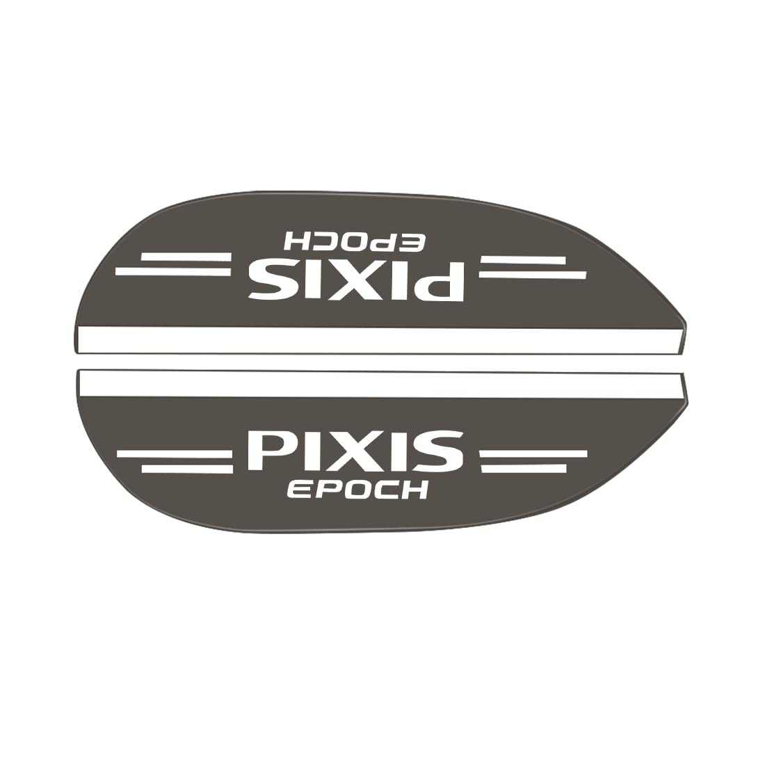 Pixis Epoch Applicable Door Mirror Visor for Cars with Logo Pyxis epoch applied чёрный