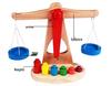 Montessori Wooden Balance Scale Toy: Early Education Game for Children