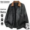Mark Fairwhale Men's American Vintage Loose Fit Windbreaker Jacket