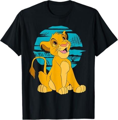 The Lion King Young Simba Black TShirt S