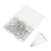 100Pcs Pearlized   Head Pins Sewing Quilting Straight for Bouquets Floral Fabric